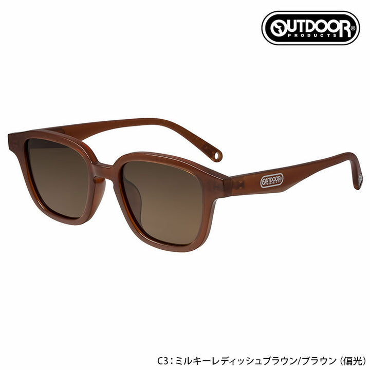 【正規品販売店】アウトドア プロダクツ OUTDOOR PRODUCTS 偏光サングラス OD09-0001 ウェリントン ポラライズド