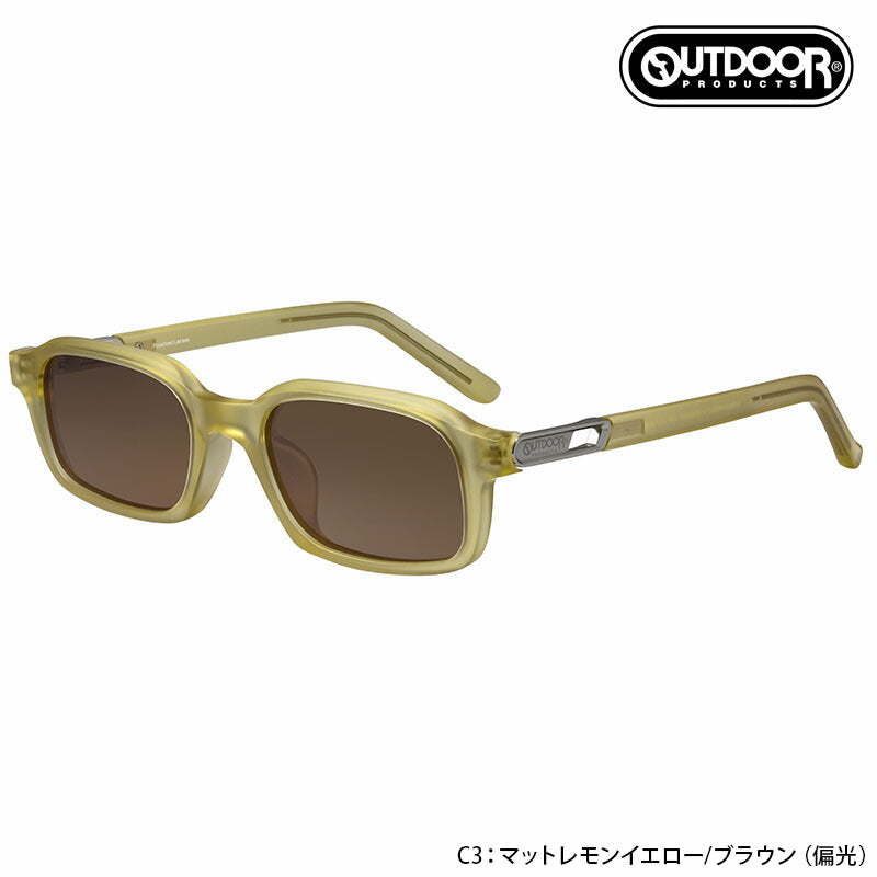 【正規品販売店】アウトドア プロダクツ OUTDOOR PRODUCTS 偏光サングラス OD09-0003 スクエア ポラライズド