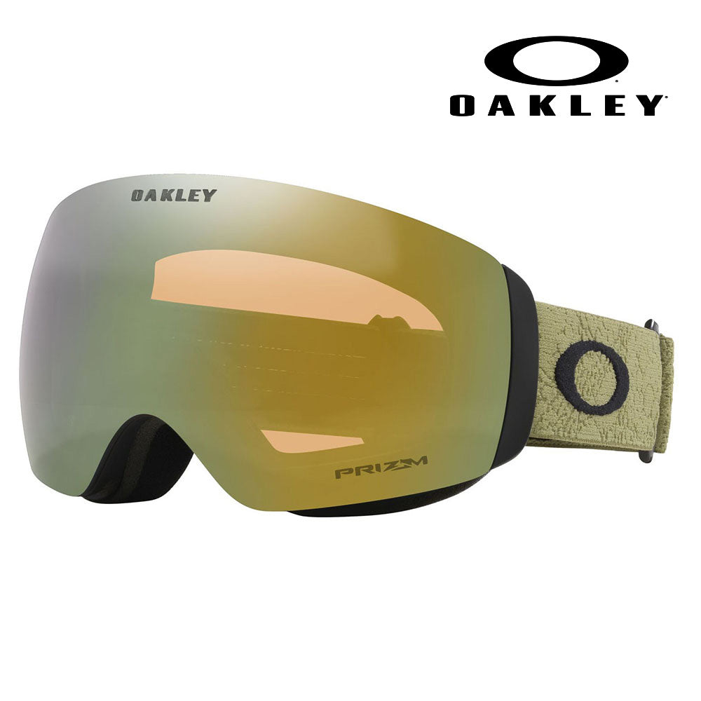 【正規品販売店】オークリー OO7064-F4 OAKLEY FLIGHT DECK M フライトデッキ PRIZM プリズム リムレス 眼鏡対応 スノーゴーグル ウィンタースポーツ