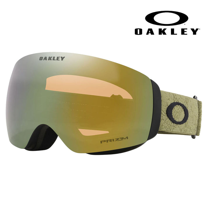 【正規品販売店】オークリー OO7064-F4 OAKLEY FLIGHT DECK M フライトデッキ PRIZM プリズム リムレス 眼鏡対応 スノーゴーグル ウィンタースポーツ