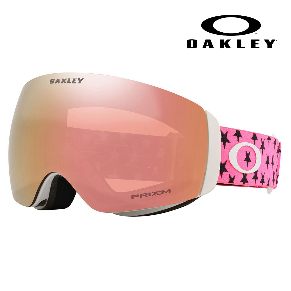 【正規品販売店】オークリー OO7064-G0 OAKLEY FLIGHT DECK M フライトデッキ PRIZM プリズム リムレス 眼鏡対応 スノーゴーグル ウィンタースポーツ