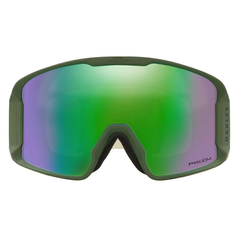 [Recommended Price] Oakley OO7070-64 OAKLEY LINE MINER XL Line Miner PRIZM Prism Full Frame Glasses Compatible Snow Goggles Winter Sports 