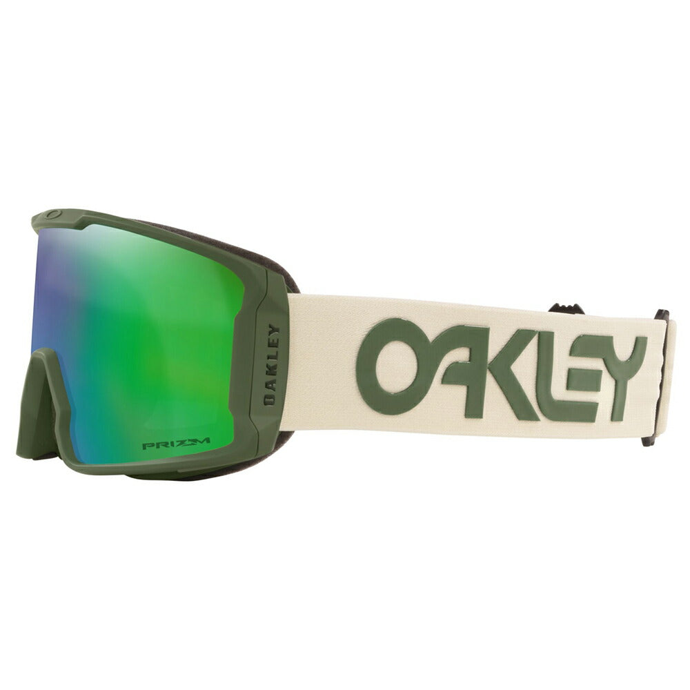 [Recommended Price] Oakley OO7070-64 OAKLEY LINE MINER XL Line Miner PRIZM Prism Full Frame Glasses Compatible Snow Goggles Winter Sports 