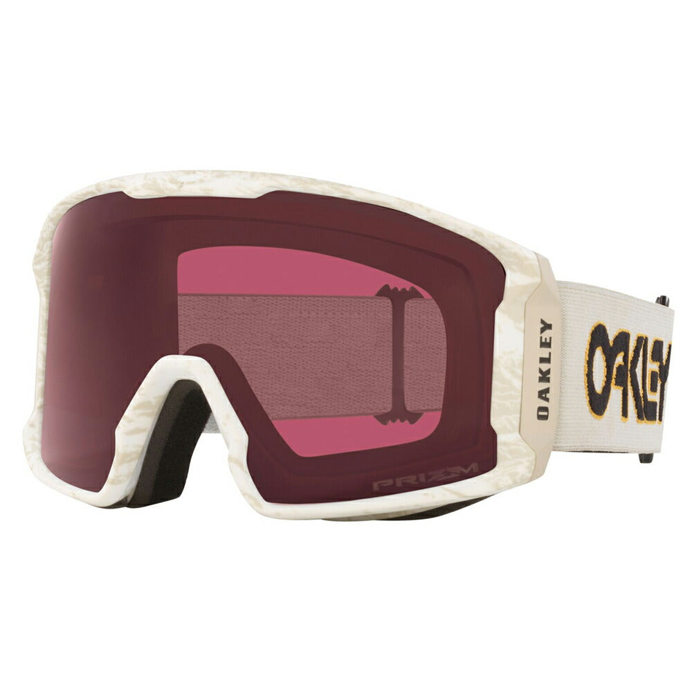 [Recommended Price] Oakley OO7070-77 OAKLEY LINE MINER XL Line Miner PRIZM Prism Full Frame Glasses Compatible Snow Goggles Winter Sports 