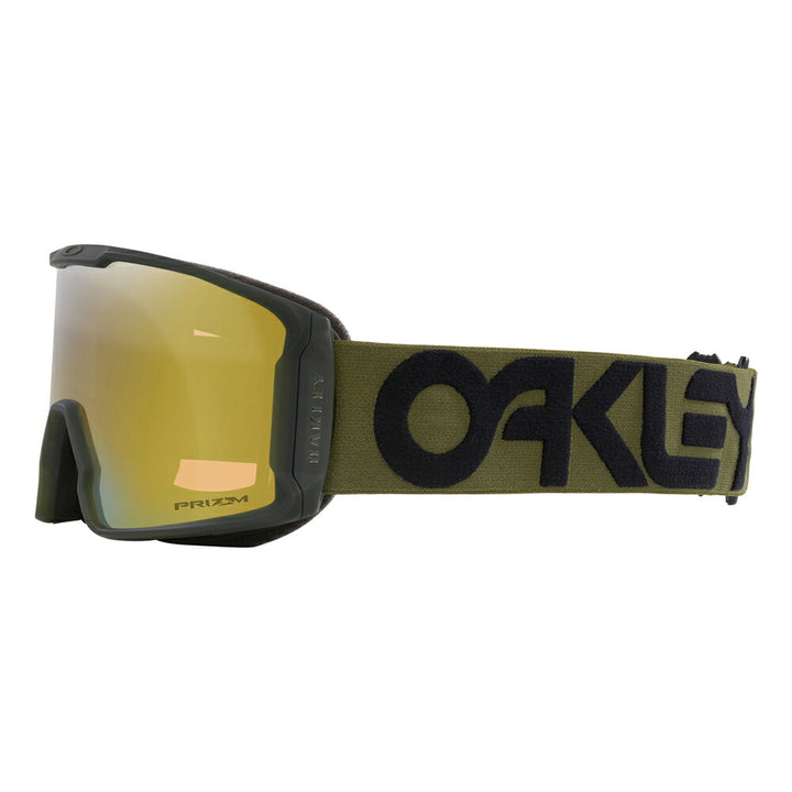 [Authorized Retailer] Oakley OO7070-F0 OAKLEY LINE MINER XL Line Miner PRIZM Prism Full Frame Glasses Compatible 2023-2024 New Snow Goggles Winter Sports 