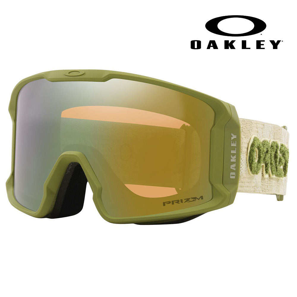 【正規品販売店】オークリー OO7070-G7 OAKLEY LINE MINER L ラインマイナー セージ・コンツェンバーグ シグネチャーモデル PRIZM プリズム フルフレーム 眼鏡対応 スノーゴーグル ウィンタースポーツ