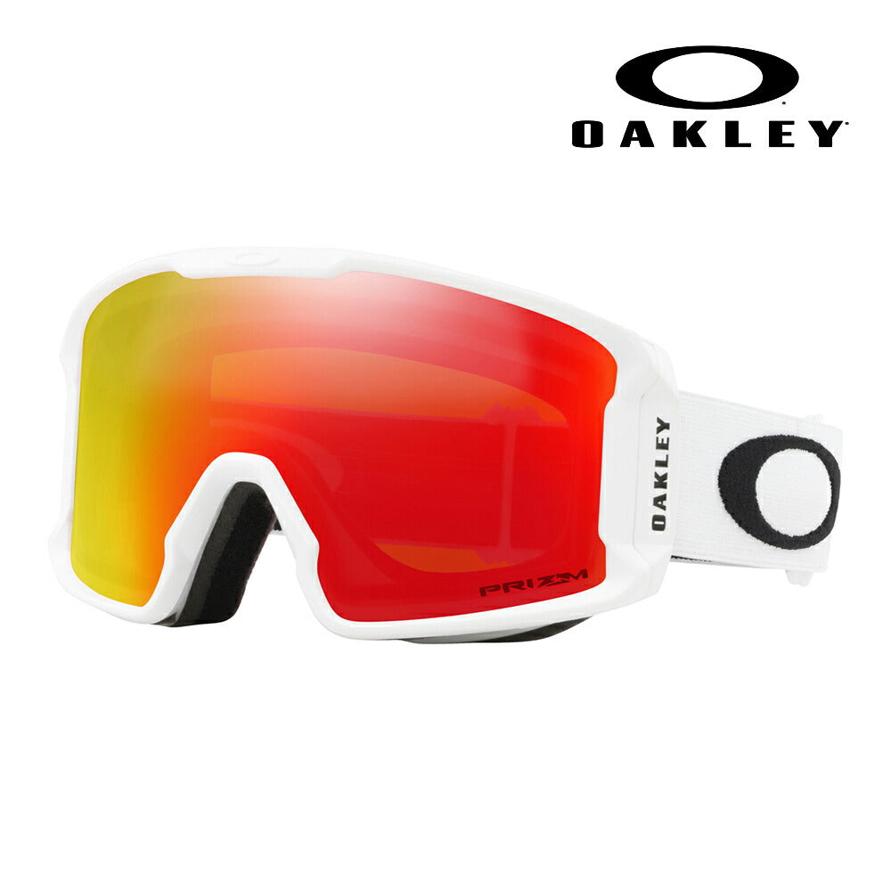 [Authorized Retailer] Oakley OO7093-09 OAKLEY LINE MINER M Line Miner PRIZM Prism Full Frame Glasses Compatible Snow Goggles Winter Sports 