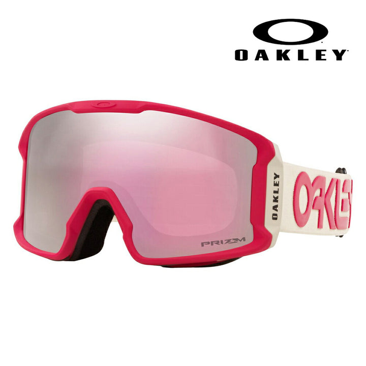 [Recommended Price] Oakley OO7093-32 OAKLEY LINE MINER M (XM) Line Miner PRIZM Prism Full Frame Glasses Compatible Snow Goggles Winter Sports Women's 