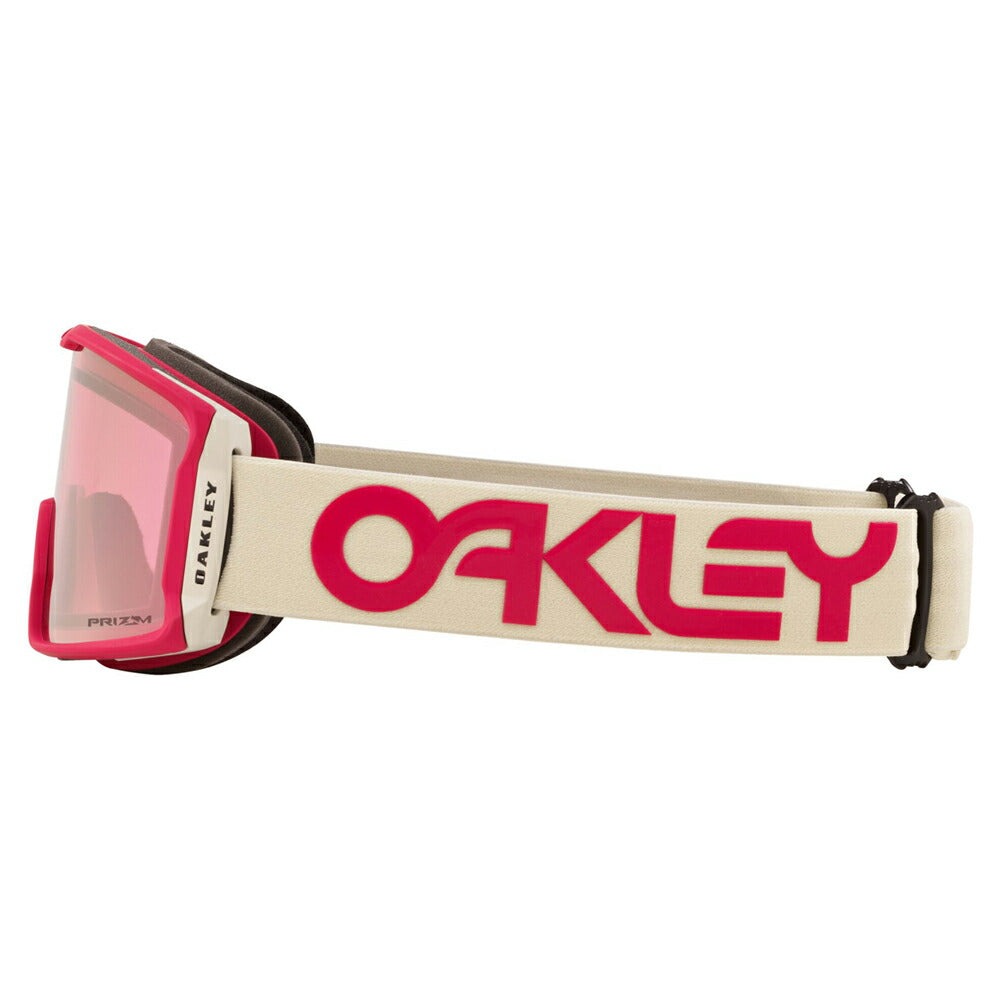 [Recommended Price] Oakley OO7093-32 OAKLEY LINE MINER M (XM) Line Miner PRIZM Prism Full Frame Glasses Compatible Snow Goggles Winter Sports Women's 