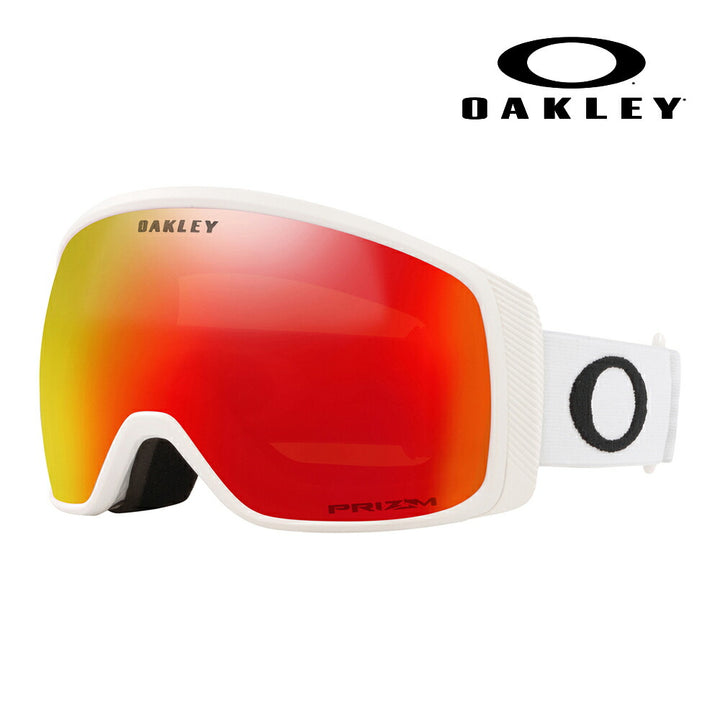 [Authorized Retailer] Oakley OO7105-10 OAKLEY FLIGHT TRACKER M Flight Tracker PRIZM Prism Full Frame Glasses Compatible Women's Snow Goggles Winter Sports 