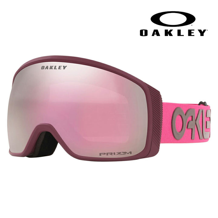 [Recommended Price] Oakley OO7105-22 OAKLEY FLIGHT TRACKER M (XM) Flight Tracker PRIZM Prism Full Frame Glasses Compatible Snow Goggles Winter Sports Women's 