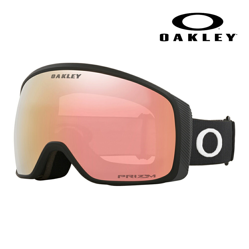 [Authorized Retailer] Oakley OO7105-59 OAKLEY FLIGHT TRACKER M Flight Tracker PRIZM Prism Full Frame Glasses Compatible Women's Snow Goggles Winter Sports 