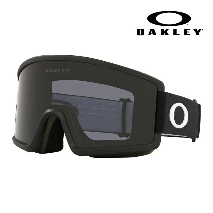 [Authorized Retailer] Oakley OO7121-01 OAKLEY TARGET LINE M Target Line Entry Model Full Rim Glasses Compatible Snow Goggles Winter Sports 
