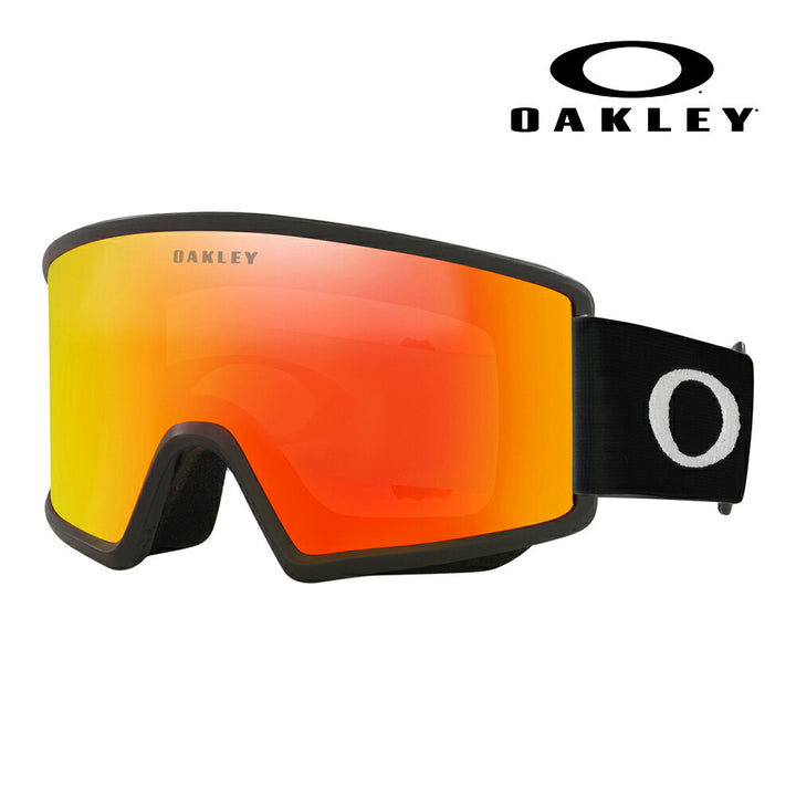 [Authorized Retailer] Oakley OO7121-03 OAKLEY TARGET LINE M Target Line Entry Model Full Rim Glasses Compatible Snow Goggles Winter Sports 