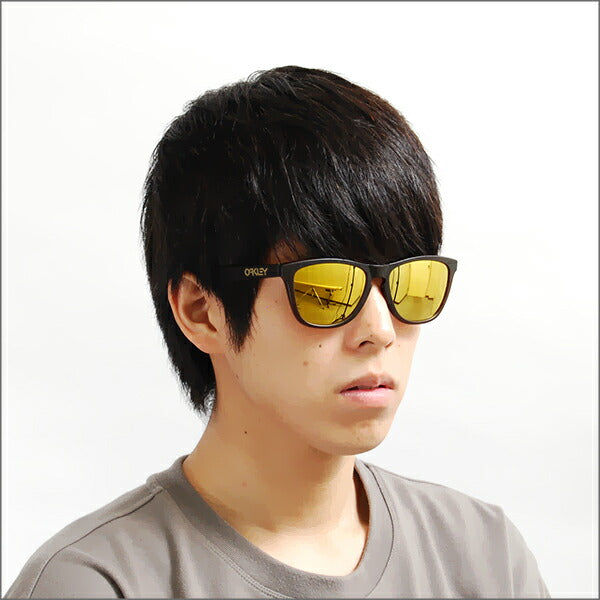 【正规品贩売店】オーkuriー furoggusukyn sangurasu OO9245-04 OAKLEY ジiafitto FROGSKINS メガネ fereーム 伊达メガネ 眼镜