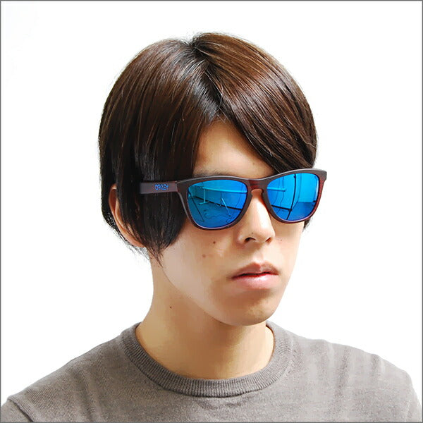 【正规品贩売店】オーkuriー furogugusukin sangurasu OO9245-56 OAKLEY ジafititto ウddogurein FROGSKINS WOODGRAIN COLLECTION メガネ fureーmu伊达メガネ眼镜