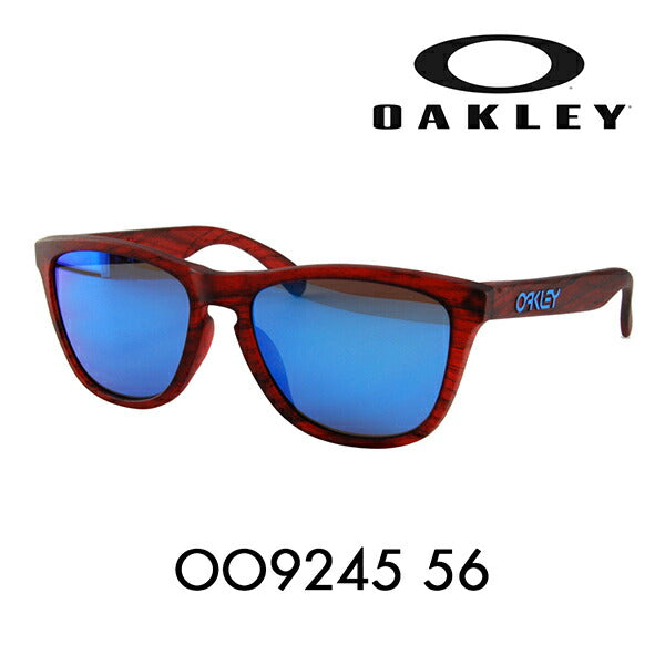 [Authorized Retailer] Oakley Frogskins Sunglasses OO9245-56 OAKLEY Asian Fit Woodgrain FROGSKINS WOODGRAIN COLLECTION Glasses Frames Fashion Glasses Eyeglasses 