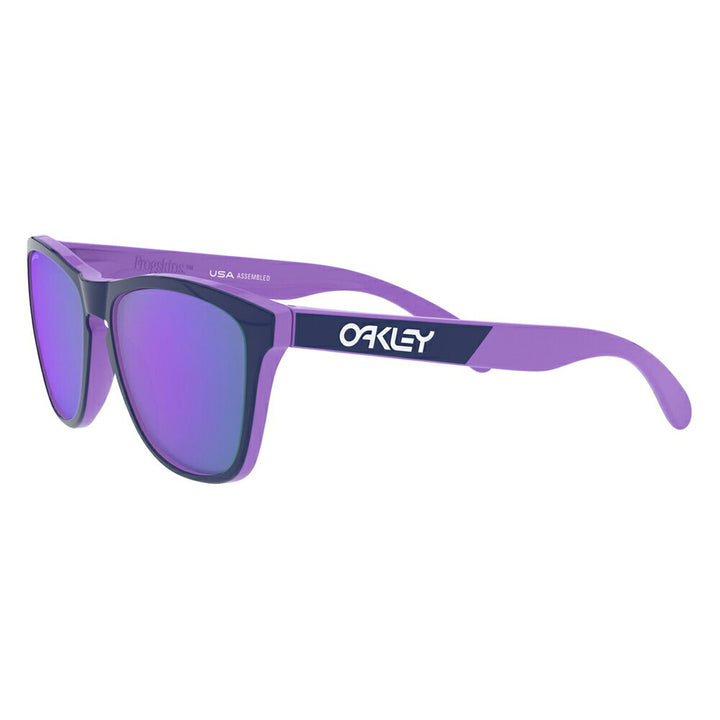 【オススメ価格】オークリー サングラス OO9245 93 OAKLEY フロッグスキン アジアフィット FROGSKINS プリズム ミラーレンズ  伊達メガネ 眼鏡