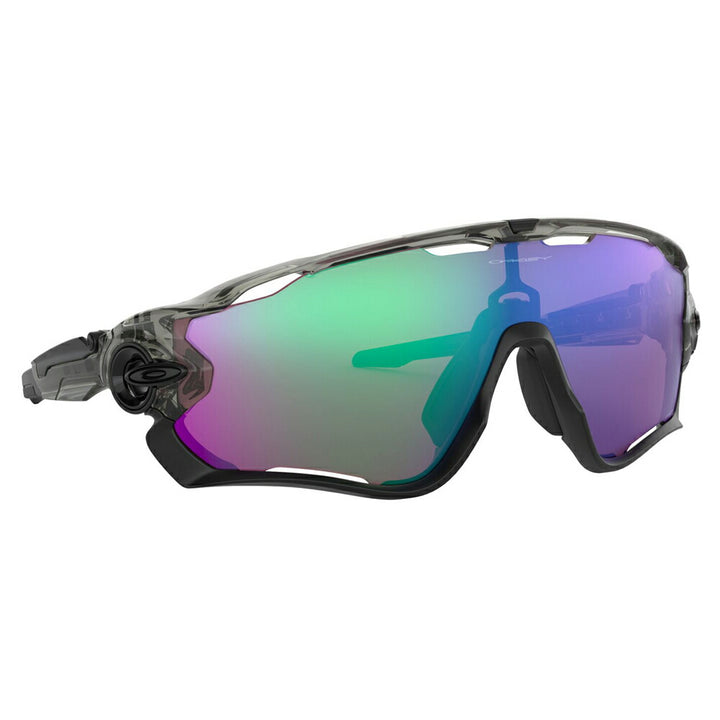 【正规品贩売店】オーkuriー sangurasu OO9290-46 OAKLEY ジョウブureika JAWBREAKER プurizumu 