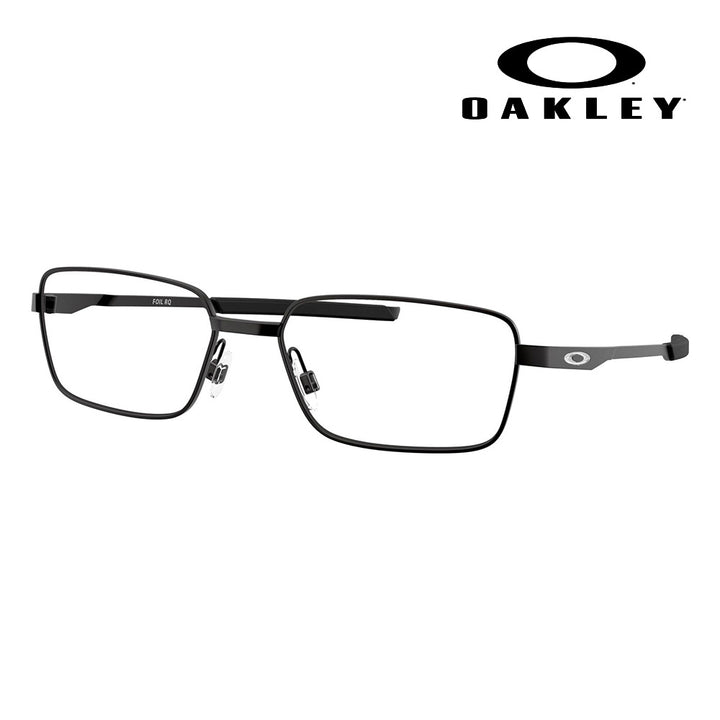 【正規品販売店】度なし1.55レンズ交換+0円 オークリー メガネ フレーム OX3036-01 55 OAKLEY  Foil RQ フォイルアールキュー メタル レクタングル メンズ  伊達メガネ 眼鏡