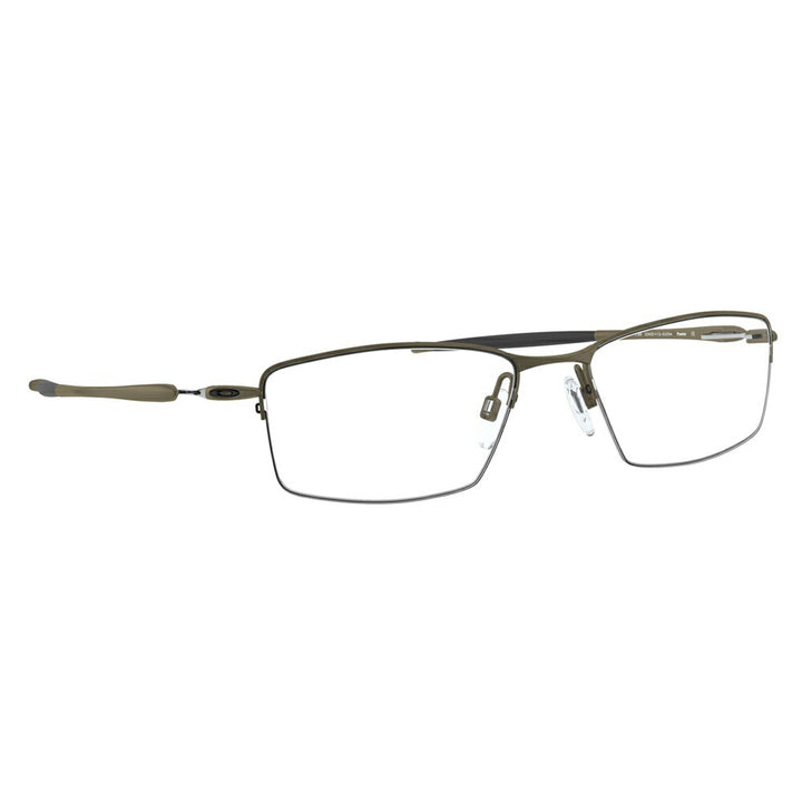 [Authorized Retailer] Non-prescription 1.55 lens replacement +0 yen Oakley glasses frame OX5113-02 511302 OAKLEY LIZARD Lizard Men's Nylon semi-less square business fashion glasses Eyeglasses 