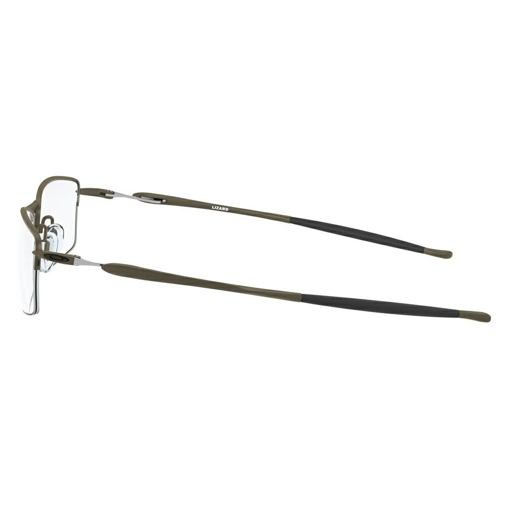 [Authorized Retailer] Non-prescription 1.55 lens replacement +0 yen Oakley glasses frame OX5113-02 511302 OAKLEY LIZARD Lizard Men's Nylon semi-less square business fashion glasses Eyeglasses 