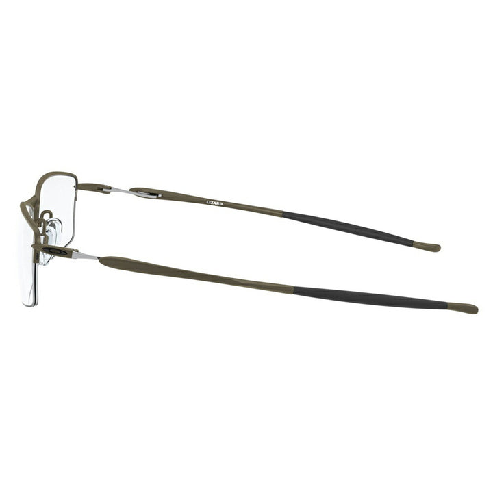 [Authorized Retailer] Non-prescription 1.55 lens replacement +0 yen Oakley glasses frame OX5113-02 511302 OAKLEY LIZARD Lizard Men's Nylon semi-less square business fashion glasses Eyeglasses 