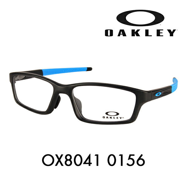 [Authorized Retailer] Non-prescription 1.55 lens replacement +0 yen Oakley Crosslink Pitch Glasses Frame OX8041-0156 OAKLEY Asian fit CROSSLINK PITCH Fashion glasses Eyeglasses 