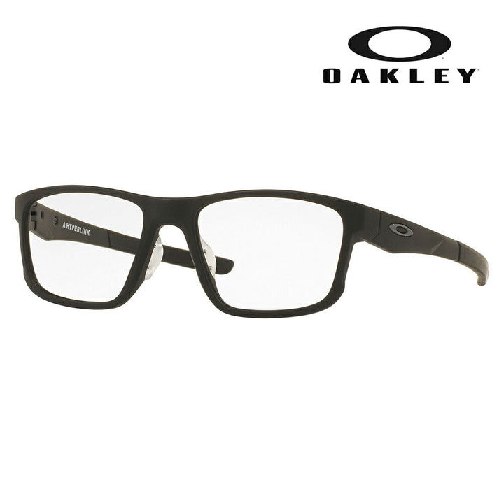 【正規品販売店】度なし1.55レンズ交換+0円 オークリー メガネ フレーム OX8051-01 54 OAKLEY HYPRELINK A ハイパーリンクA セル スクエア メンズ  伊達メガネ 眼鏡