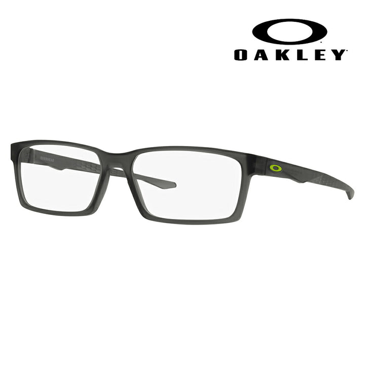 [Authorized Retailer] Non-prescription 1.55 lens replacement +0 yen Oakley glasses frame OX8060-02 57 OAKLEY OVERHEAD Overhead fashion glasses Eyeglasses 