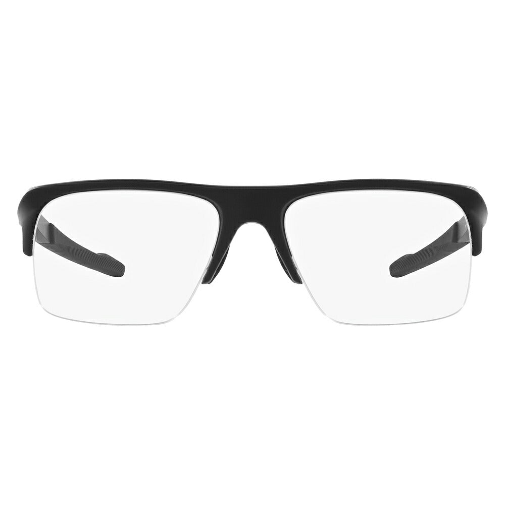 【正规品贩売店】度なし1.55renzu交换+0円 オークリー メガネ fureーム OX8061 01 56 OAKLEY PLAZLINK プラズランク sukuエa ナairiroru ハーfurームsuポーツ 伊达メガネ 眼镜