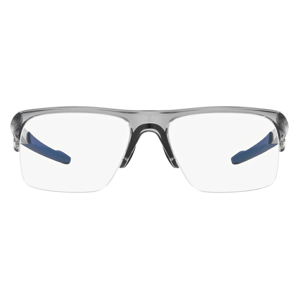 [Authorized Retailer] Non-prescription 1.55 lens replacement +0 yen Oakley glasses frame OX8061 03 56 OAKLEY PLAZLINK Plazlink Square Nylor Half Rim Sports Fashion glasses Eyeglasses 