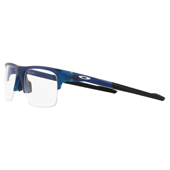 【正規品販売店】度なし1.55レンズ交換+0円 オークリー メガネ フレーム OX8061 04 56 OAKLEY  PLAZLINK プラズリンク スクエア ナイロール ハーフリム スポーツ 伊達メガネ 眼鏡