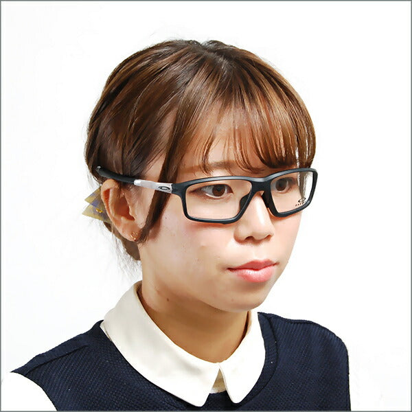 [Authorized Retailer] Non-prescription 1.55 lens replacement +0 yen Oakley Crosslink Zero Glasses Frame OX8080-0358 OAKLEY Asian fit CROSSLINK ZERO Fashion glasses Eyeglasses 