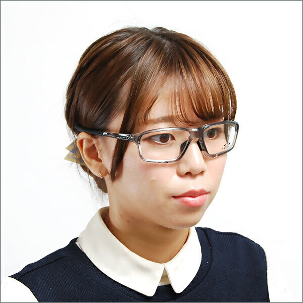[Authorized Retailer] Non-prescription 1.55 lens replacement +0 yen Oakley Crosslink Zero Glasses Frame OX8080-0458 OAKLEY Asian fit CROSSLINK ZERO Fashion glasses Eyeglasses 