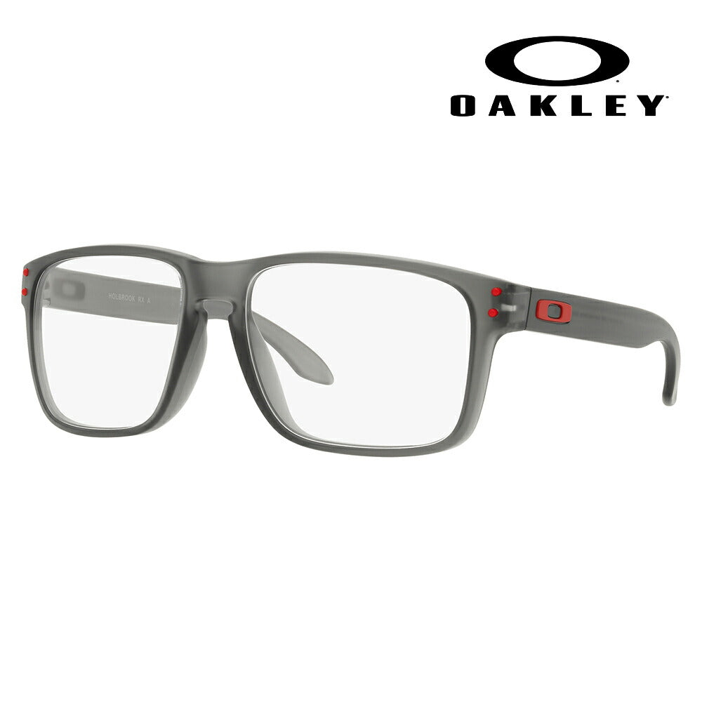 【正规品贩売店】度なし1.55renzu交换+0円 オークリー メガネ fureーム OX8100F 02 56 OAKLEY HOLBROOK ホルブルック メィットモデル sukuea suポーツ 伊达メガネ 眼镜