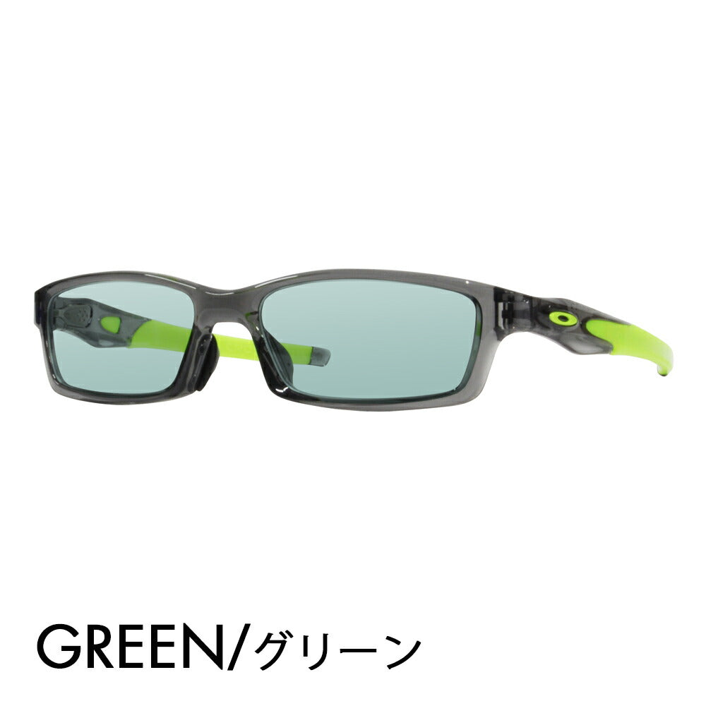 【度付き対応可】カラーrenzuズセットオークuriー クロシランク メガネ fureーム OX8118-0256 OAKLEY ジiafitto CROSSLINK 伊达メガネ 眼镜