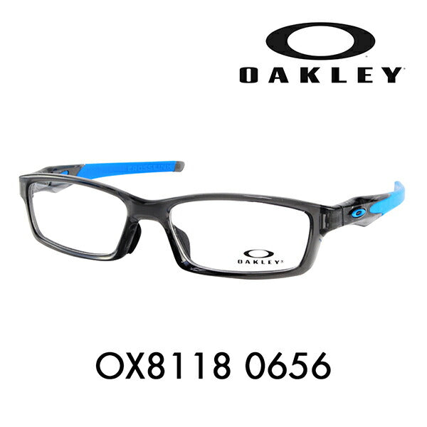 【オススメ価格】度なし1.55レンズ交換+0円 オークリー クロスリンク メガネ フレーム OX8118-0656 OAKLEY アジアフィット CROSSLINK 伊達メガネ 眼鏡