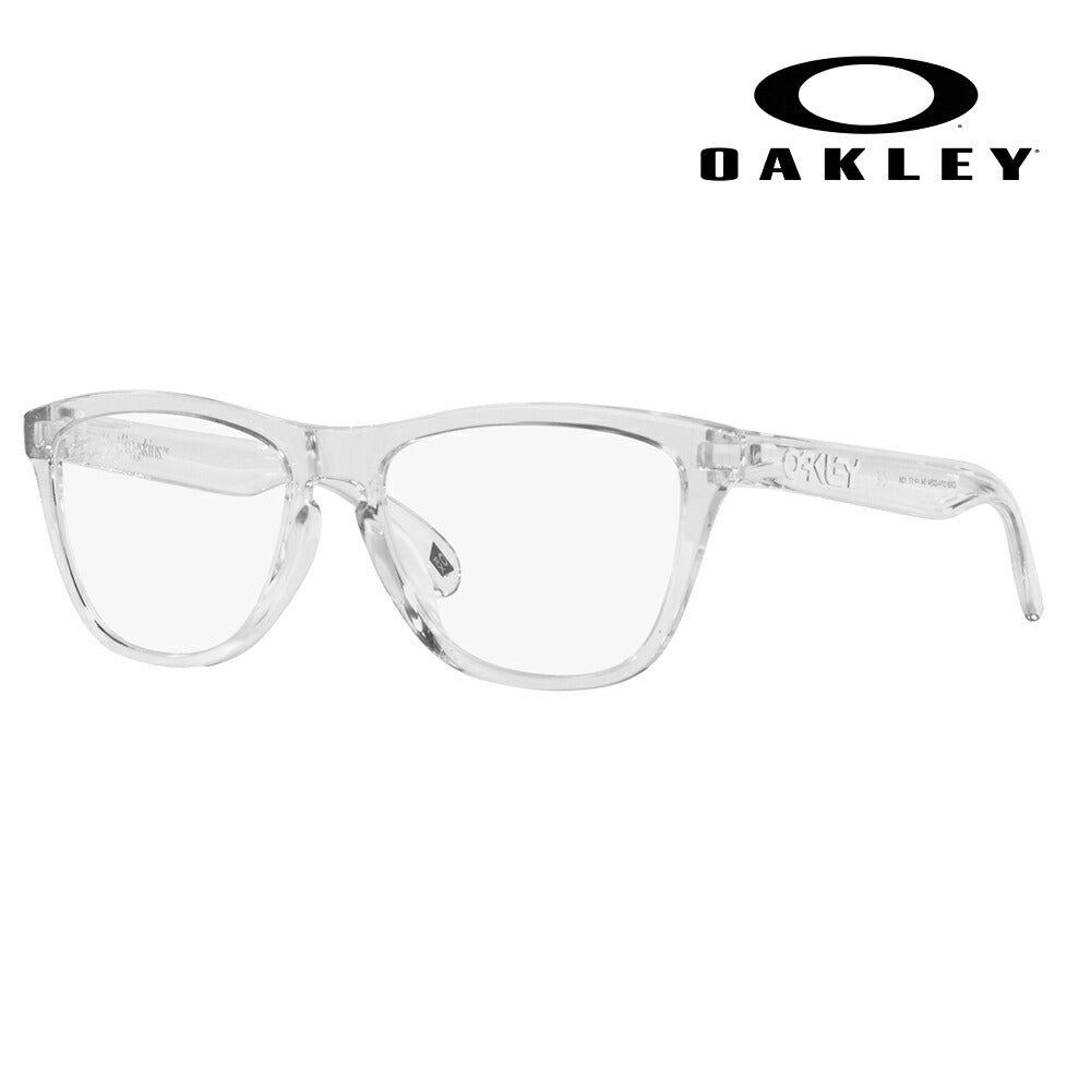 [Authorized Retailer] Non-prescription 1.55 lens replacement +0 yen Oakley Kento Yamazaki model glasses frame OX8137A-02 54 OAKLEY Frogskins RX Asian fit FROGSKINS RX Wellington fashion glasses eyeglasses 