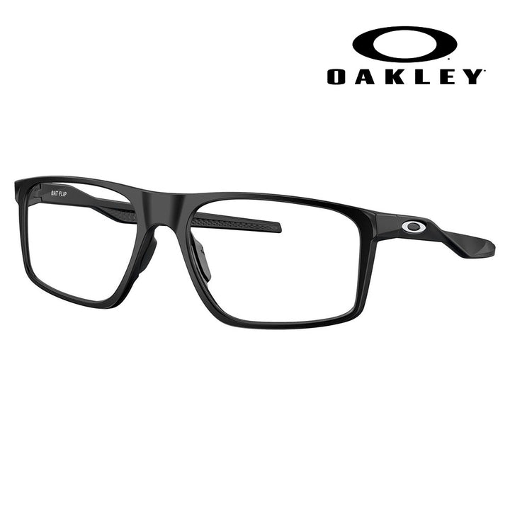 【正規品販売店】度なし1.55レンズ交換+0円 オークリー メガネ フレーム OX8183 01 OAKLEY  BAT FLIP バットフリップ  メンズ スポーツ 伊達メガネ 眼鏡
