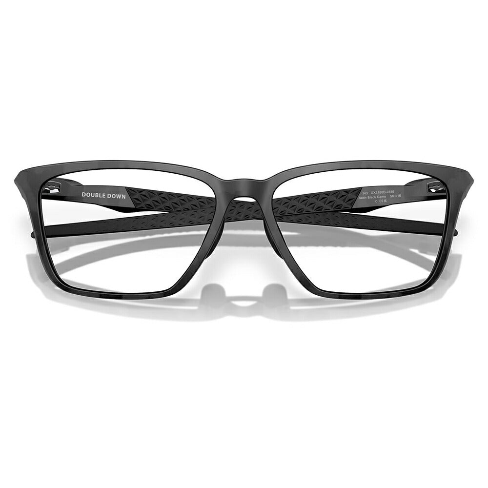 【正規品販売店】度なし1.55レンズ交換+0円 オークリー メガネ フレーム OX8188D 03 56 58 OAKLEY DOUBLE DOWN ダブルダウン メンズ アジアンフィット 伊達メガネ 眼鏡