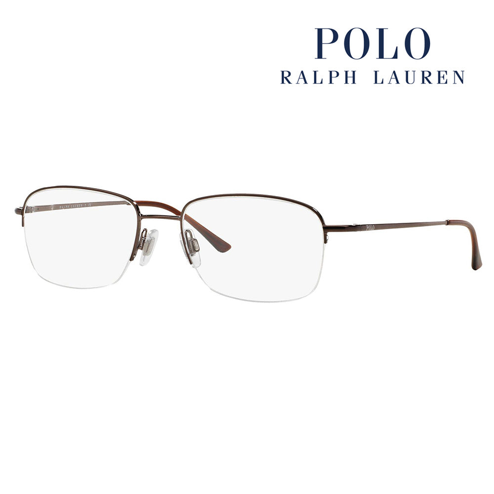 【正規品販売店】度なし1.55レンズ交換+0円 ポロ ラルフローレン メガネ  PH1001 9011 53 POLO RALPH LAUREN スクエア ナイロール セル メンズ 眼鏡 伊達メガネ