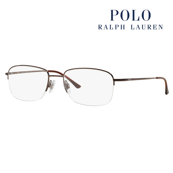 【正規品販売店】度なし1.55レンズ交換+0円 ポロ ラルフローレン メガネ  PH1001 9011 53 POLO RALPH LAUREN スクエア ナイロール セル メンズ 眼鏡 伊達メガネ