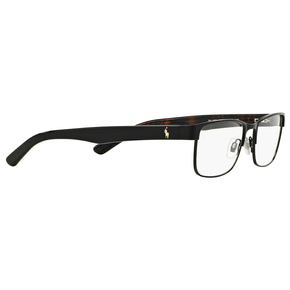 【正規品販売店】度なし1.55レンズ交換+0円 ポロ ラルフローレン メガネ  PH1157 9038 55 POLO RALPH LAUREN  スクエア メタル メンズ 眼鏡 伊達メガネ
