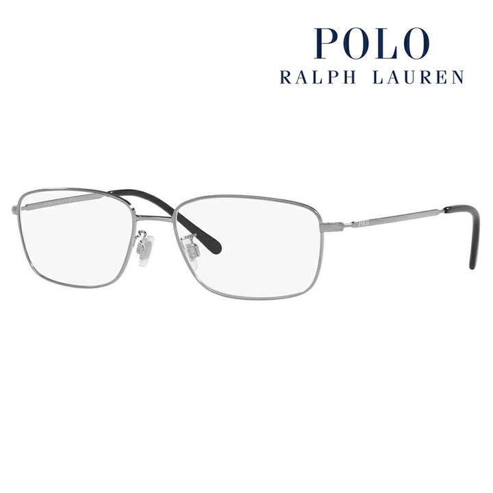【オススメ価格】度なし1.55レンズ交換+0円 ポロ ラルフローレン メガネ　PH1212D 9216 56 POLO RALPH LAUREN　スクエア メタル メンズ 眼鏡 伊達メガネ