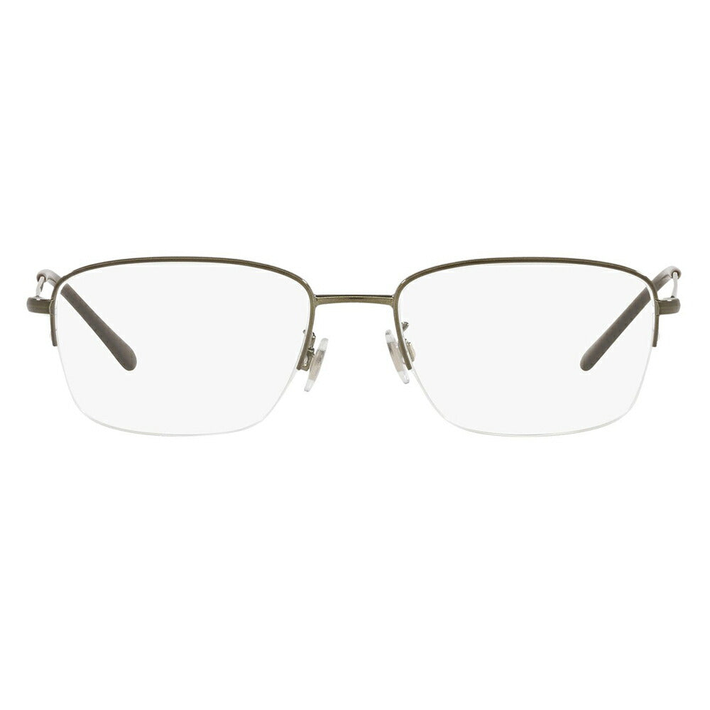 [Authorized Retailer] Non-prescription 1.55 lens replacement +0 yen Polo Ralph Lauren Glasses PH1213D 9429 54 POLO RALPH LAUREN Square Asian fit model Metal Men's Nylor Half-rim Glasses Fashion glasses 