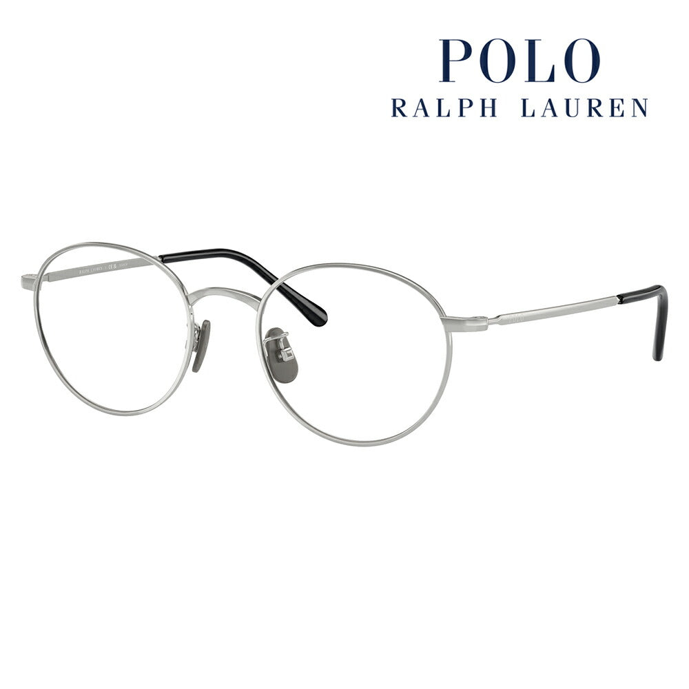 【正規品販売店】度なし1.55レンズ交換+0円 ポロ ラルフローレン メガネ  PH1221TD 9001 50 POLO RALPH LAUREN ラウンド メタル クラシック おしゃれ 眼鏡 伊達メガネ