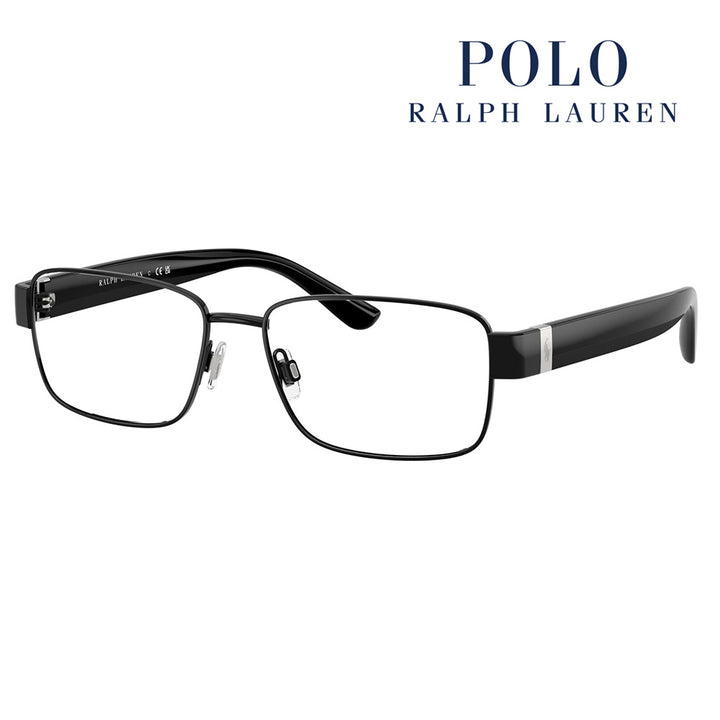 【正規品販売店】度なし1.55レンズ交換+0円 ポロ ラルフローレン メガネ  PH1239 9223 55 POLO RALPH LAUREN スクエア メタル メンズ 眼鏡 伊達メガネ