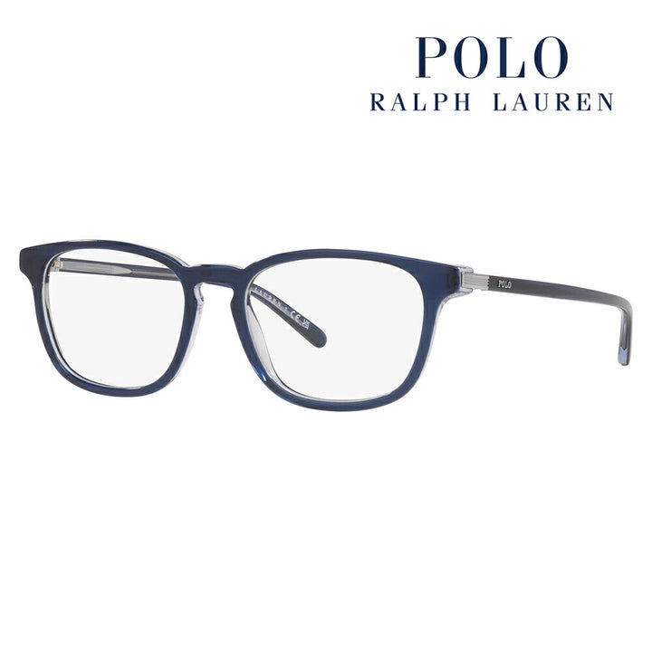 [Authorized Retailer] Non-prescription 1.55 lens replacement +0 yen Polo Ralph Lauren Glasses PH2253F 6028 54 POLO RALPH LAUREN Square Wellington Full-fit model Cell Glasses Fashion glasses 