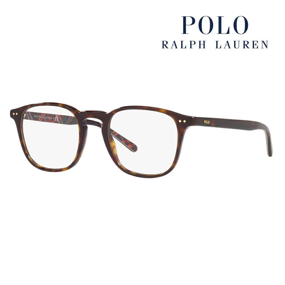 [Authorized Retailer] Non-prescription 1.55 lens replacement +0 yen Polo Ralph Lauren Glasses PH2254F 5003 51 POLO RALPH LAUREN Square Wellington Full-fit model Cell Glasses Fashion glasses 